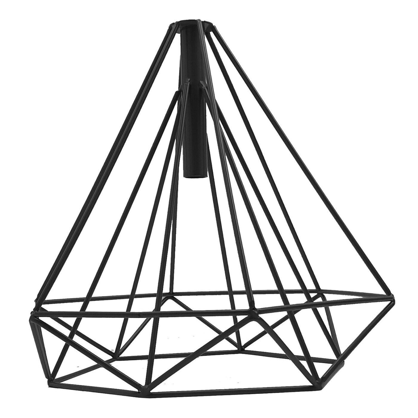 Geometric Wire Cage Design Easy Fit Lighting~1993-9
