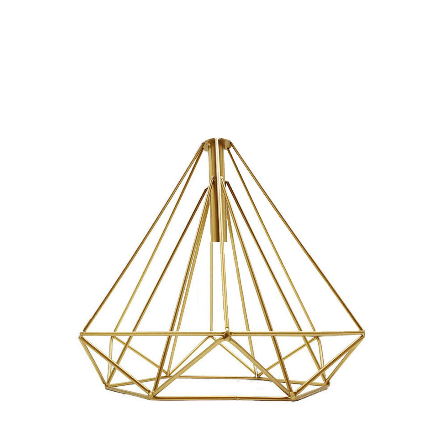 Geometric Wire Cage Design Easy Fit Lighting~1993-10