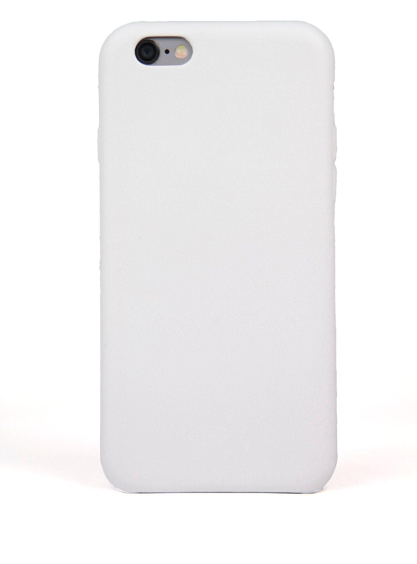 iPhone 6 Case, White Leather-0