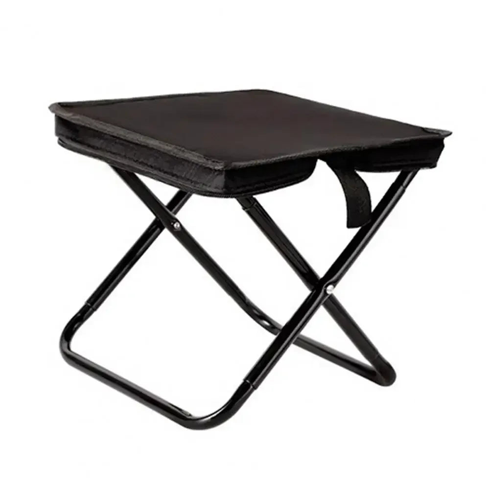Folding Stool Mini Lightweight Lounge Chair Footrest Fishing Chair Footrest Terrace Travel Picnic Hiking Folding Storage Bag